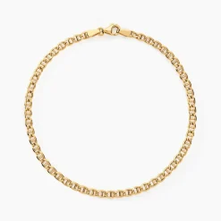 Histoire d'Or Bracelet Capucin Maille Marine or jaune New