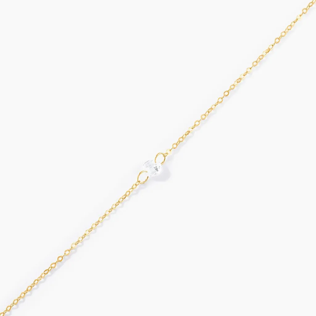 Histoire d'Or Bracelet Or Jaune Emilee Oxyde De Zirconium or jaune oxyde