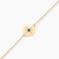 Histoire d'Or Bracelet Or Jaune Evening Star Topaze Bleu London or jaune topaze bleu london Sale