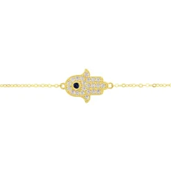 Histoire d'Or Bracelet Or Jaune Hassan Oxyde Discount