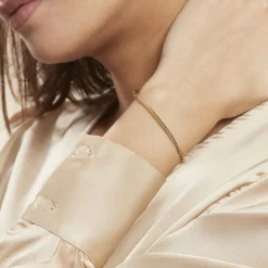 Histoire d'Or Bracelet Izel Maille Anglaise or jaune Online