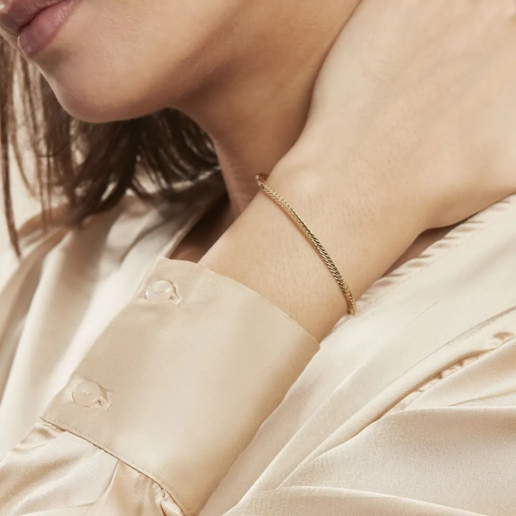 Histoire d'Or Bracelet Izel Maille Anglaise or jaune Online