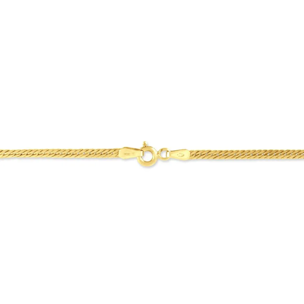 Histoire d'Or Bracelet Izel Maille Anglaise or jaune Discount