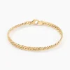 Histoire d'Or Bracelet Or Jaune Izel Maille Anglaise Hot