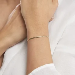 Histoire d'Or Bracelet Or Jaune Izel Maille Anglaise Best