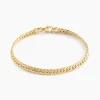 Histoire d'Or Bracelet Or Jaune Izel Maille Anglaise Hot