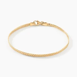 Histoire d'Or Bracelet Or Jaune Izel Maille Anglaise Hot