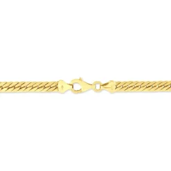 Histoire d'Or Bracelet Or Jaune Izel Maille Anglaise New