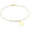 Histoire d'Or Bracelet Or Jaune Loreto Perles De Culture Sale