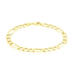 Histoire d'Or Bracelet Maille Alternée or jaune Discount