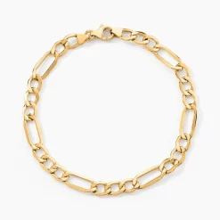 Histoire d'Or Bracelet Or Jaune Maille Alternée Clearance