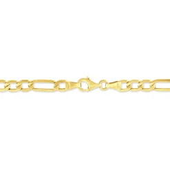 Histoire d'Or Bracelet Or Jaune Maille Alternée 1/3 Hot