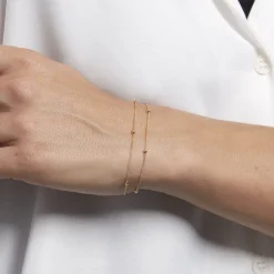 Histoire d'Or Bracelet Or Jaune Migeli New