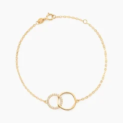 Histoire d'Or Bracelet Or Jaune Nesrine Oxydes or jaune oxyde Sale