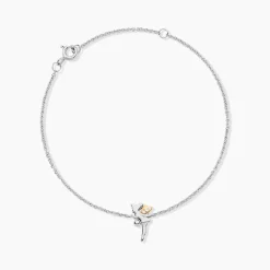 Histoire d'Or Bracelet Or Jaune Oxyde De Zirconium