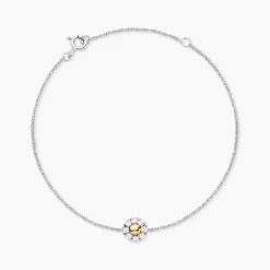 Histoire d'Or Bracelet Or Jaune Oxyde De Zirconium Sale