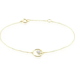 Histoire d'Or Bracelet Or Jaune Theda Diamants New