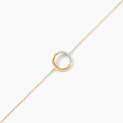 Histoire d'Or Bracelet Or Jaune Vahina Diamants