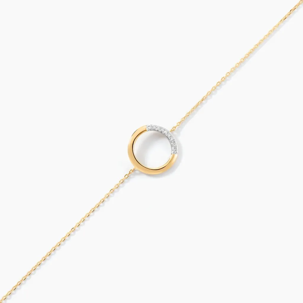 Histoire d'Or Bracelet Or Jaune Vahina Diamants