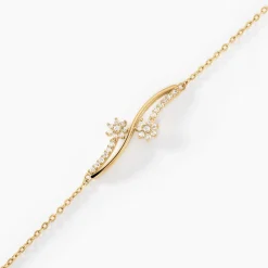 Histoire d'Or Bracelet Orion Or Jaune Oxyde De Zirconium Sale