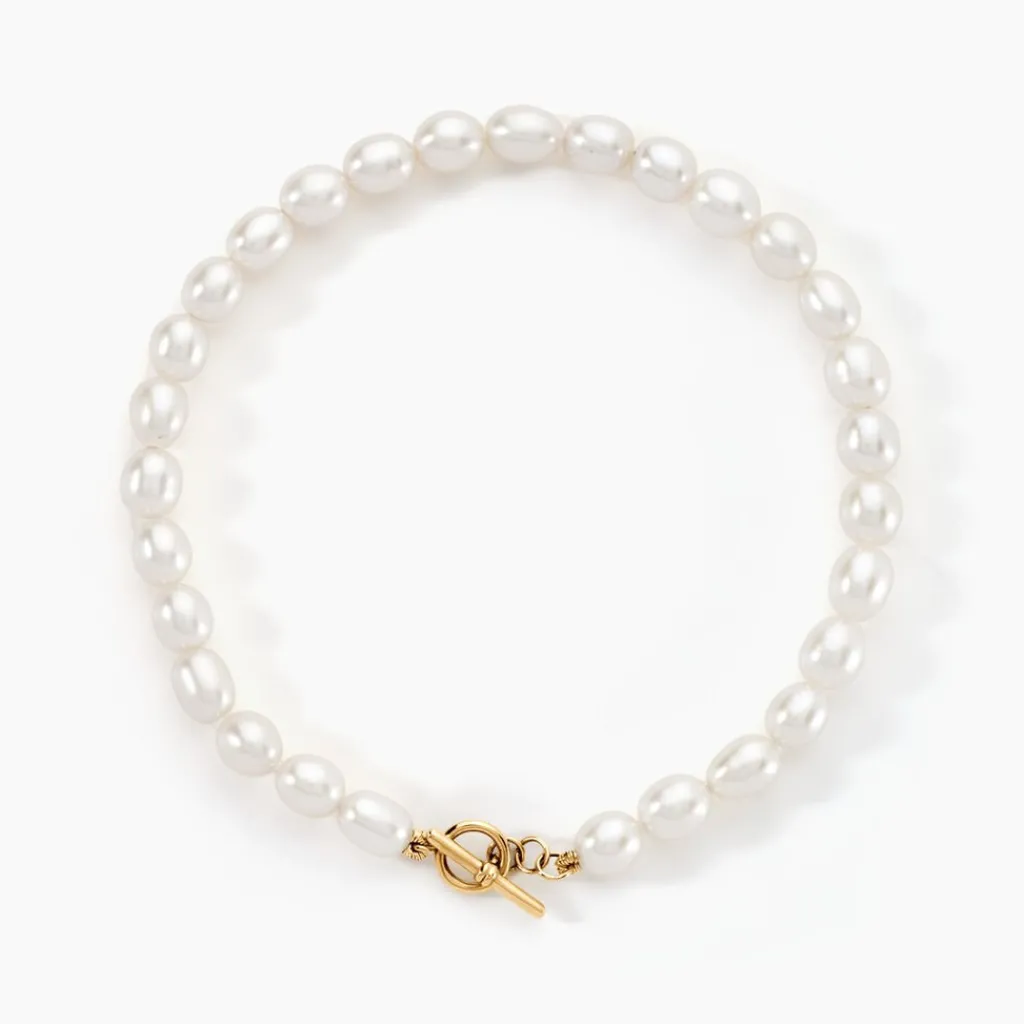 Histoire d'Or Bracelet Osheen Or Jaune Perle De Culture Outlet