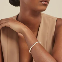 Histoire d'Or Bracelet Osheen Or Jaune Perle De Culture Outlet