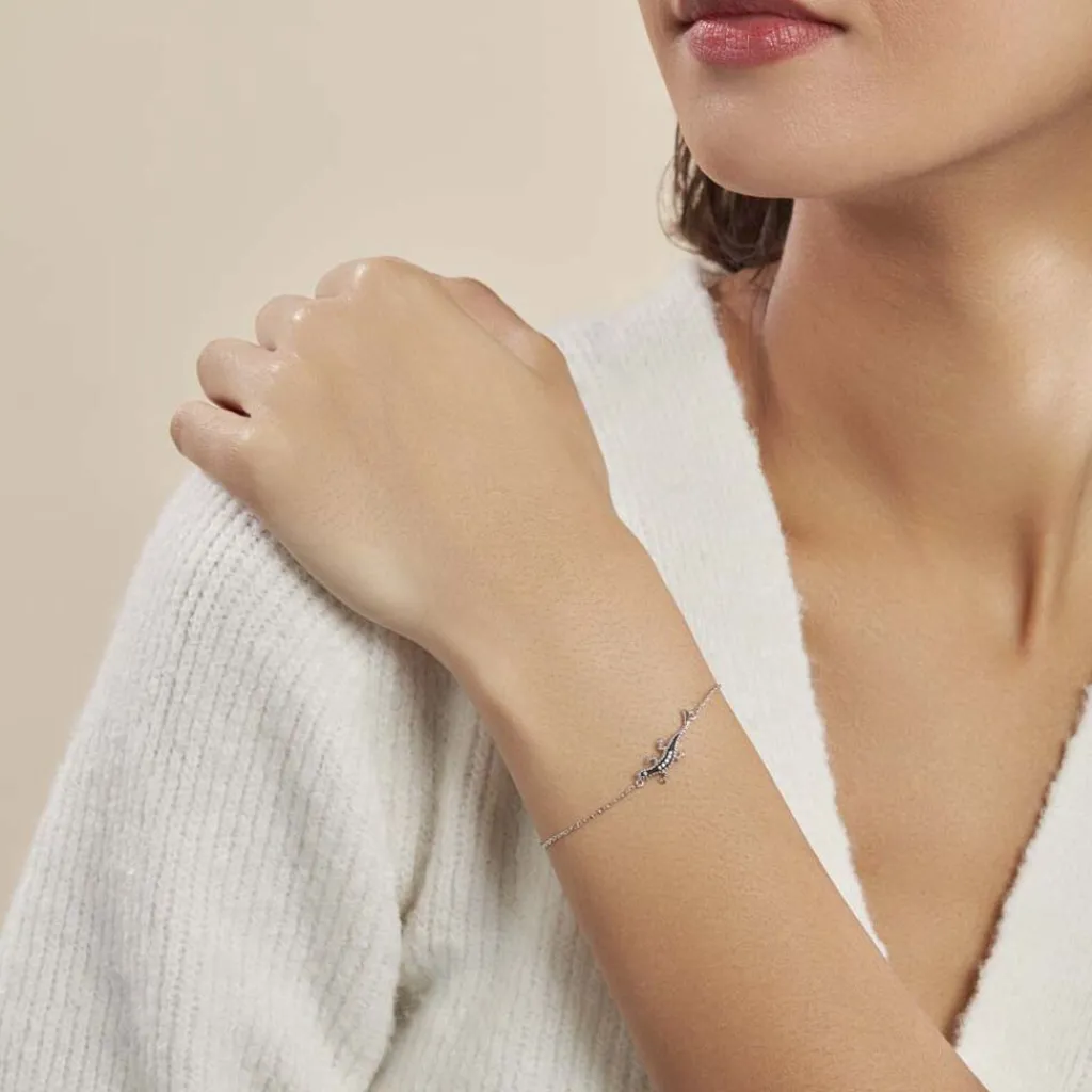 Histoire d'Or Bracelet Oya Argent Blanc Oxyde De Zirconium Sale