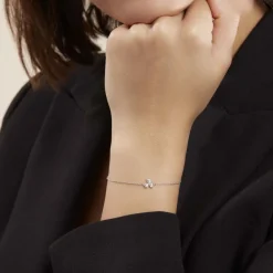 Histoire d'Or Bracelet Paesie Argent Blanc Oxyde De Zirconium Hot