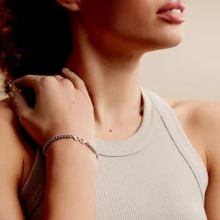 Histoire d'Or Bracelet Pao Argent Blanc New