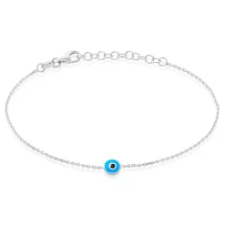 Histoire d'Or Bracelet Parad'eyes Argent Blanc Clearance