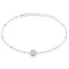 Histoire d'Or Bracelet Pascalin Argent Blanc Oxyde De Zirconium Sale