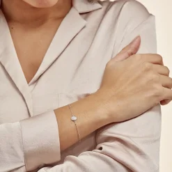 Histoire d'Or Bracelet Pascalin Argent Blanc Oxyde De Zirconium Sale