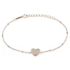 Histoire d'Or Bracelet Pascual Argent Met Rose Oxyde De Zirconium Sale