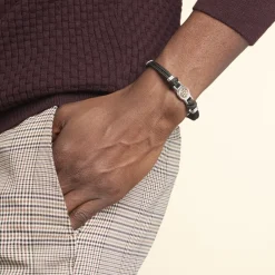 Histoire d'Or Bracelet Paulette Acier Blanc Discount