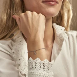 Histoire d'Or Bracelet Paz Argent Blanc New