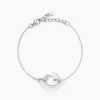 Histoire d'Or Bracelet Peer Argent Blanc Oxyde De Zirconium Best