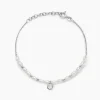 Histoire d'Or Bracelet Perlissima Argent Blanc Oxyde Et Perle De Culture Discount