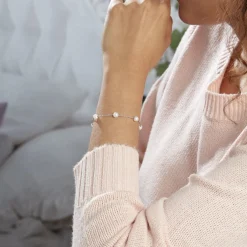 Histoire d'Or Bracelet Perlita Argent Blanc Perle De Culture Sale