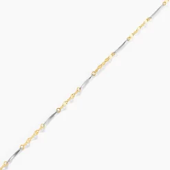 Histoire d'Or Bracelet Peyronne Or Bicolore Online