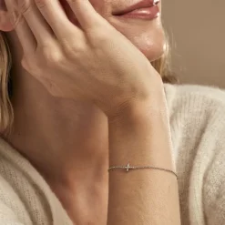 Histoire d'Or Bracelet Peyton Argent Blanc Sale