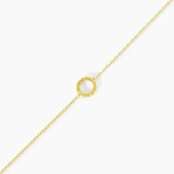 Histoire d'Or Bracelet Peytone Argent Doré Clearance