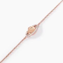 Histoire d'Or Bracelet Phibi Argent Rose Oxyde De Zirconium Best