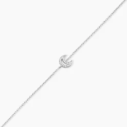 Histoire d'Or Bracelet Philine Argent Blanc Oxyde De Zirconium Discount