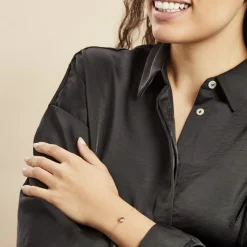 Histoire d'Or Bracelet Plaqué Or Jaune Nilay Oxyde De Zirconium plaqué or jaune oxyde rose Outlet