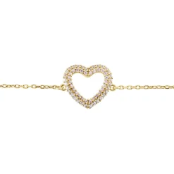 Histoire d'Or Bracelet Plaqué Or Jaune Xavia Oxydes De Zirconium Online