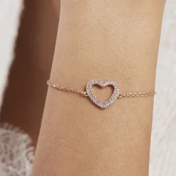 Histoire d'Or Bracelet Plaqué Or Jaune Xavia Oxydes De Zirconium Online