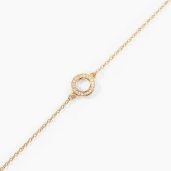 Histoire d'Or Bracelet Plaqué Or Klaar Oxydes De Zirconium New