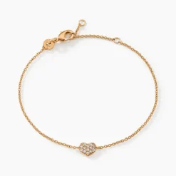 Histoire d'Or Bracelet Plaqué Or Nafissa Oxydes De Zirconium Sale