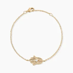 Histoire d'Or Bracelet Plaqué Or Stijn Oxyde De Zirconium Clearance