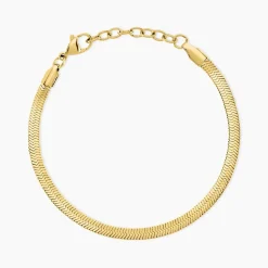 Histoire d'Or Bracelet Prestance Acier Jaune Sale